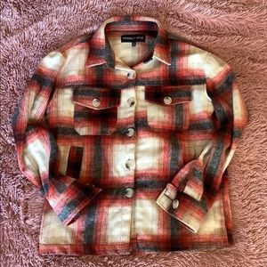 NWOT Kendall+Kylie Flannel Shirt